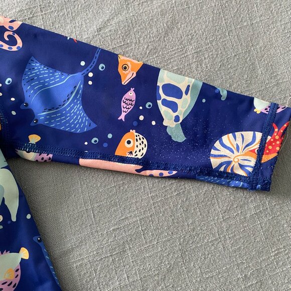 Jan & Jul One Piece UV Swimsuit | Sea Friends print, 18-24 months - Picture 12 of 15